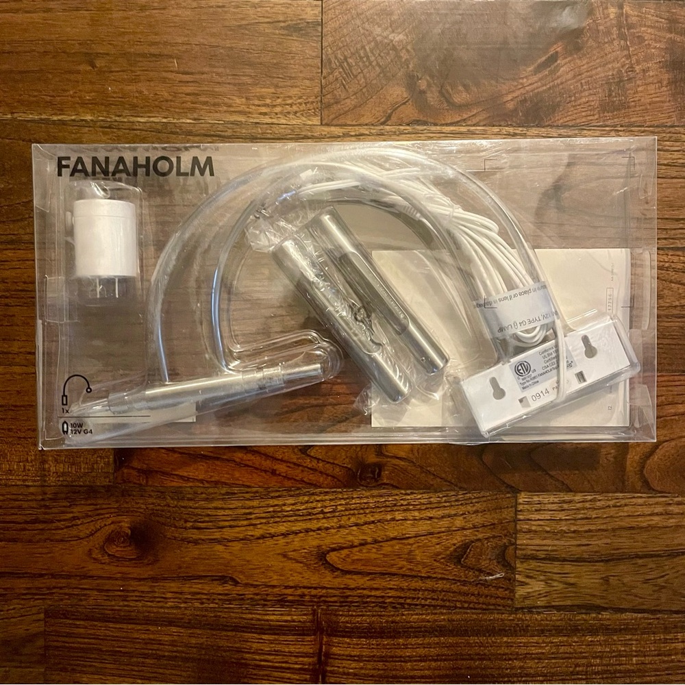 IKEA Silver Desk Lamp